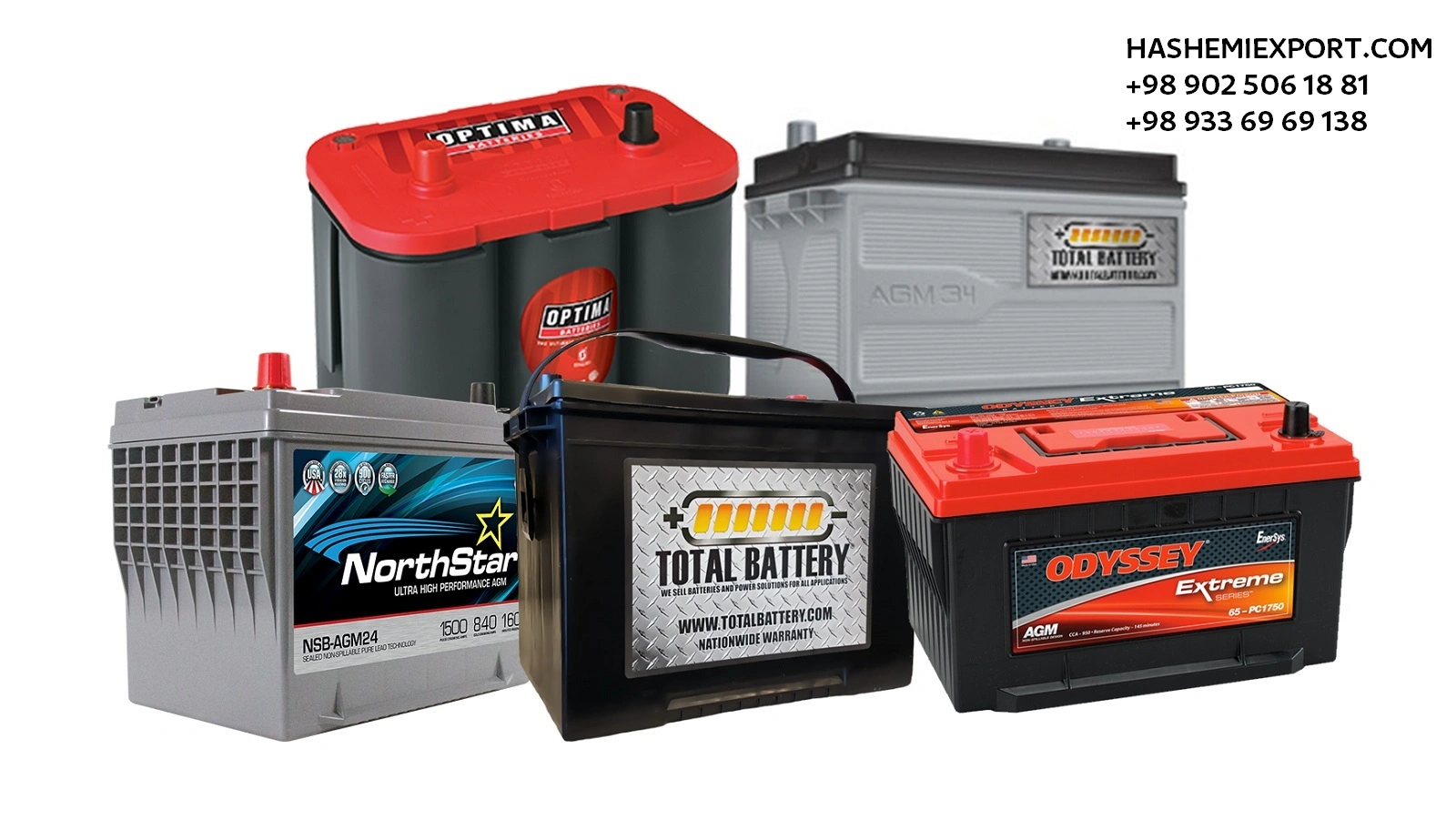 Iranian car battery and UPS battery – long life and high durability – export ready