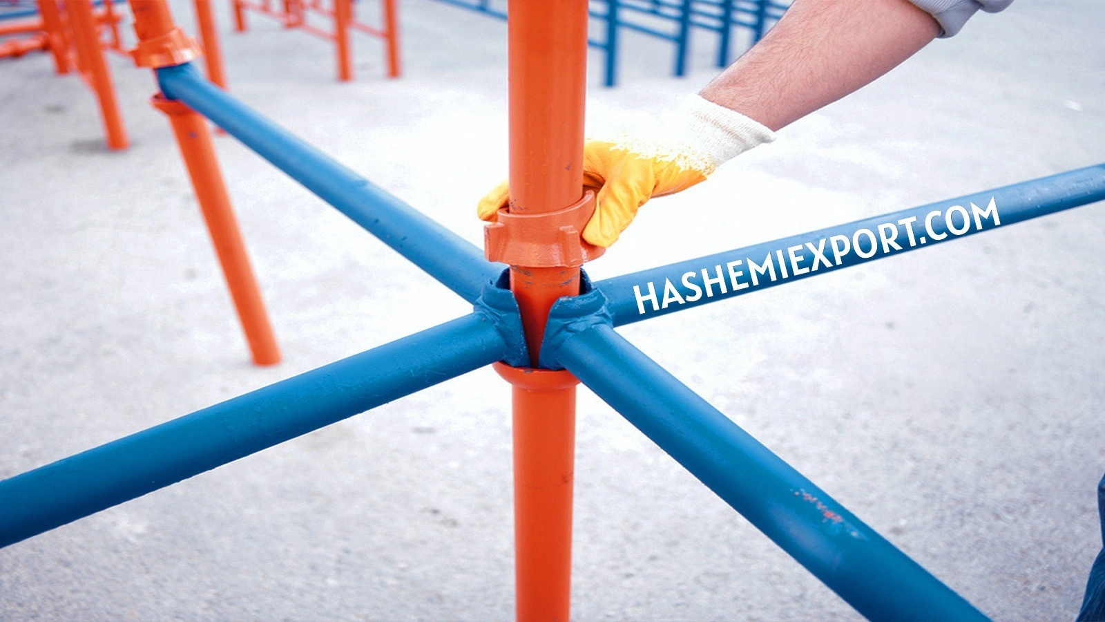 Heavy-duty cuplock scaffolding system – PERI type – made in Iran