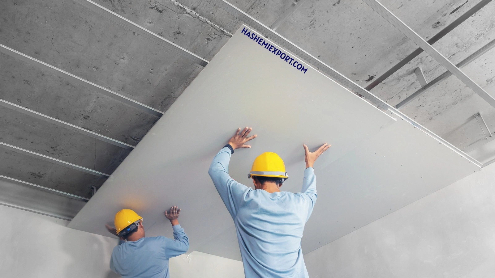 Gypsum board from Iran – fire-resistant and moisture-resistant panels