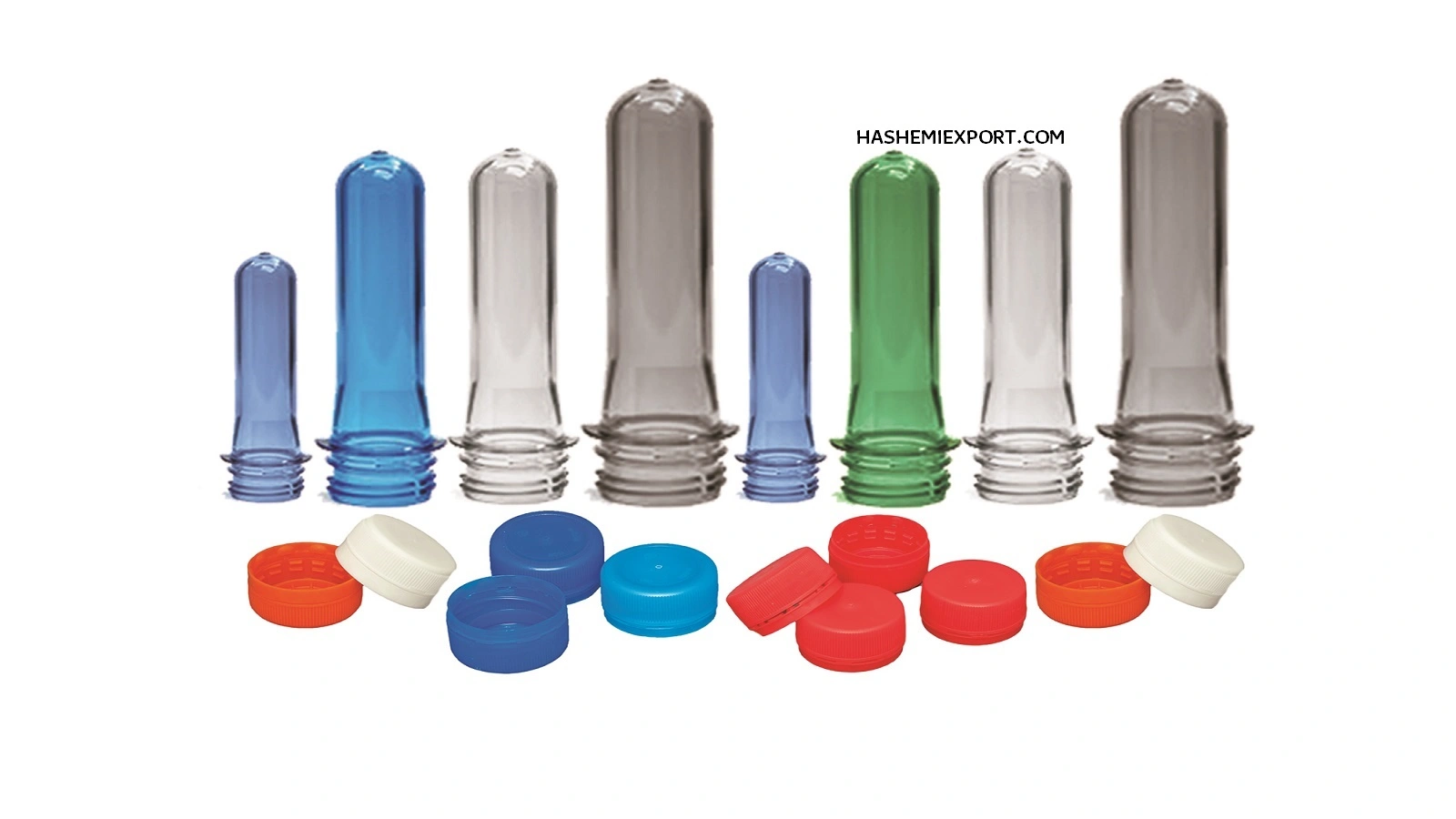 PET preform and bottle cap in 28mm and 30mm sizes – for beverage packaging